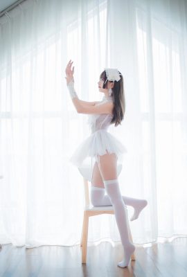 Ono girl w – white gauze skirt (9P)