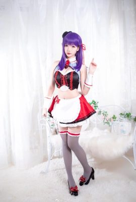 “Fate/EXTRA” Matou Sakura Sexy Maid Cosplay (CN: Yukiharu Astra) (9P)