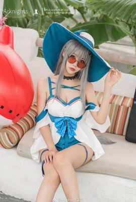 Arknights Skati Swimsuit cos Wave Rider WR04 Momoko Aoi (12P)