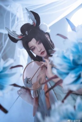 The King of Glory Chang'e@The Whitest_Youyi (Photography: @-兰兰蓝-) (9P)