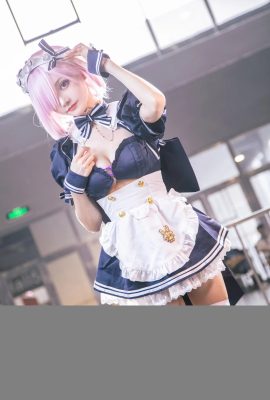 FGO Mash Kirilet Fan Maid @小鱼鱼 (Photography: @leaderShadow) (Firefly Animation Game Carnival) (9P)