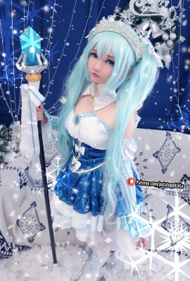 Potato Godzilla – Snow Miku