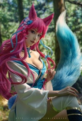 League of Legends Ahri Soul Lotus Skin @沧恁桧静(10P)