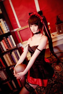 yui goldfish Tokisaki Kuangsan black dress