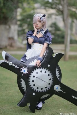 Fate/Grand Order Matthew Kyrielite Maid @SatanSatanxx (9P)