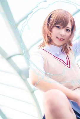 Coser Xianji Sherry “A Certain Scientific Railgun” Misaka Mikoto Cosplay Picture Sharing (9P)