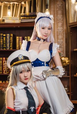 Azur Lane Enterprise: @miserable0 a lonely, Belfast: @Wuli大YIMI (9P)