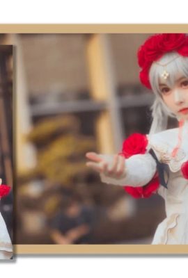 Honkai Impact 3 Teresa Flower Dress Moon Veil ver @ikedaqifanqidachi (Photography: @伟哥狗Witt) (2020 Guangzhou Soduo Animation Carnival) (9P)