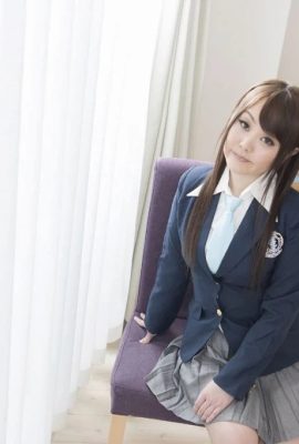 (Misaki Yuki) Big breasted female classmate plays role play (34P)