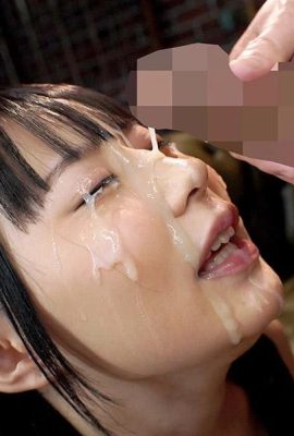 (GIF) Noa Miura – A very pleasurable suction hold blowjob and a refreshing cumshot on her face (16P)