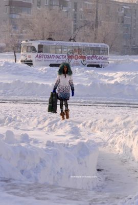 NudeInRussia Maria 8523Km Of The Trans Siberian Railway (153P)