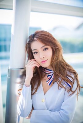 (Taiwanese girl photo) Taiwan model-Liu Siqi, a beautiful flight attendant (50P)