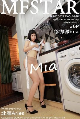 (MFStar Model Academy) 2020.02.17 Vol.268 Xu Weiwei mia sexy photo (37P)