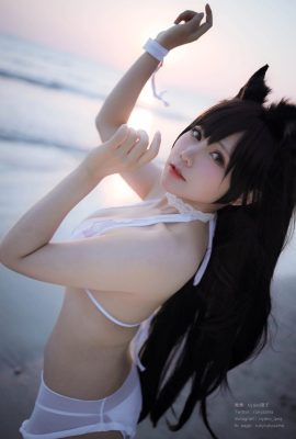 (Online Collection Series) Welfare Hime NAYAKO Miaozi's “Atago Swimsuit” VIP Welfare Post (28P)