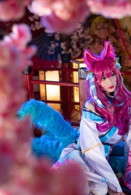 League of Legends Ahri Soul Lotus@Xianjuanyeye (Photography: @EXIT飞鱼) (10P)