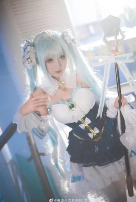 Hatsune Miku 2019 snow Hatsune snow miku @电wave girl Lilia EX (9P)