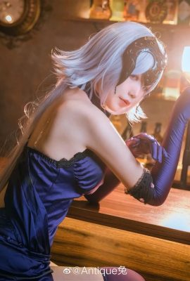 fgo Joan of Arc Bar Sexy Cosplay Pictures (CN: Antique Rabbit) (11P)