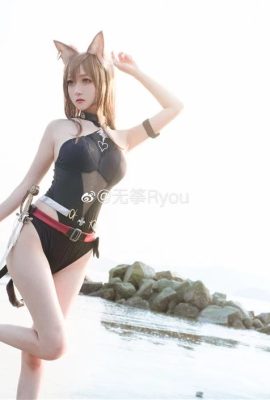 “Arknights” Tianhuo sexy swimsuit cos beautiful pictures (CN: Wu Zheng Ryou) (9P)