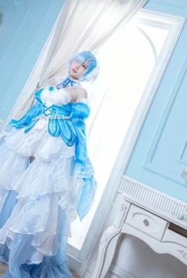 “Re: Life in a Different World from Zero” Rem Crystal Dress ver.cos beautiful pictures (CN: Nekota Seinai) (8P)