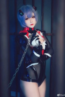 “Neon Genesis Evangelion” EVA Ayanami Rei black battle suit cos beautiful picture (CN: yui goldfish) (9P)