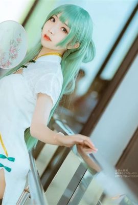 VOCALOID Hatsune Miku Cheongsam Cosplay (CN: _Seven Shades of the Strong Man_) (12P)