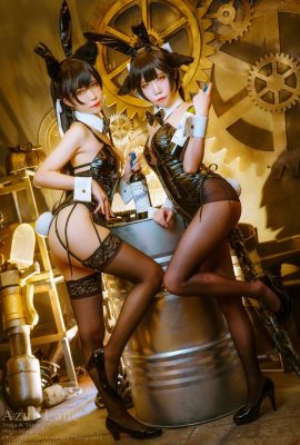 Yomiya & Natsu Natsu Natchan Atago Takao