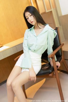 The best figure and the best appearance! The long-haired beauty Xiong Xiaonuo takes off her stockings to seduce everyone (50P)