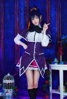 Hidori Rose – Akeno Himejima black devil bikini uniform cosplay