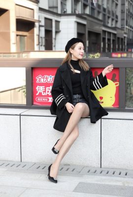 Fan Jiahui's model photo shoot Wang Manni's stockings series passed by (94P)