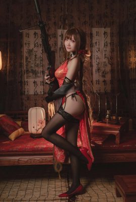 (Online Collection Series) Welfare Princess Guahi-chan “Girls Frontline Red Peony” VIP Welfare Post (16P)