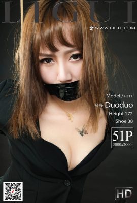 (Ligui Online Beauty Series) 2020.11.27 “Disciplinary Secretary” Duoduo (53P)