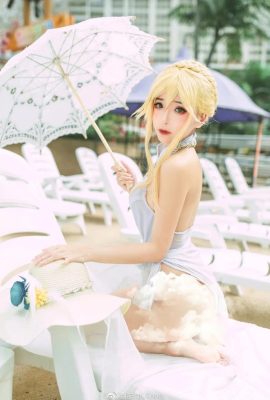 FGO Artoria Pendragon swimsuit@特softerSona (9P)