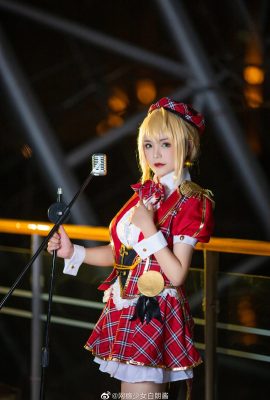 Fate/Grand Order Nero Claudius singing costume fan @Inte Addicted Girl Bai Langjiang (9P)