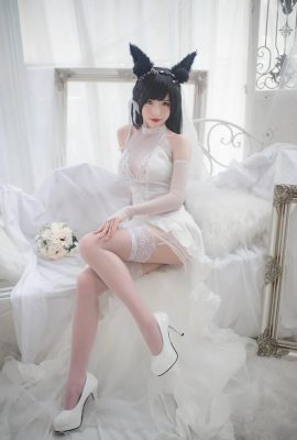 Yuno Shimizu Atago Wedding Dress