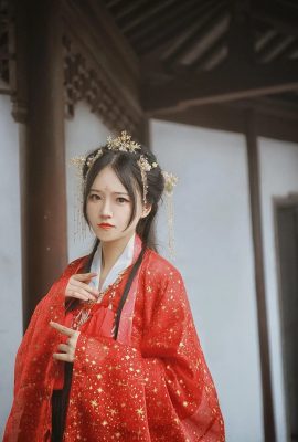 Xia Ningning-Hanfu private photos, wait for my long hair to reach my waist