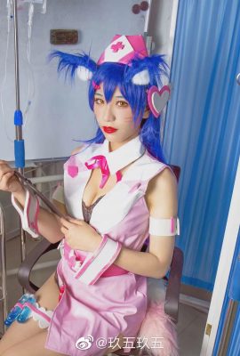 League of Legends Ahri caring nurse @雪野ya (Photography: @九五九五) (9P)