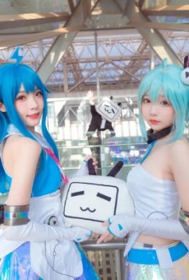 Bilibili 22nd girl: @cakecake beast, 33rd girl: @baka爱(9P)