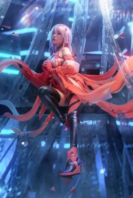 Nekokoyoshi (Explosive Girl Nya Xiaoji) cosplay Inori Yuzuriha – Guilty Crown (51P)