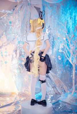 Blacqkl (Bai Li loves chocolate) cosplay Angela – King of Glory (92P)