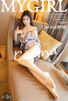 (MyGirl Beauty Gallery Series) 2021.01.19 VOL.481 Carina Mengqi full version without watermark photo (91P)