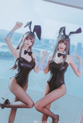 The youthful pig-headed boy will not dream of the bunny girl senior Mai Sakurajima @coser 衣衣, @囟you bottle bridge bridge (9P)