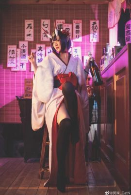 Fate/Grand Order Shuten Doji Winter Festival Costume@明 play_CatN (9P)