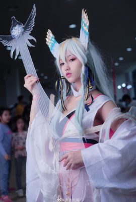 Onmyoji Kinnara CN: Qingzhu (Photography: @流云天魔) (9P)