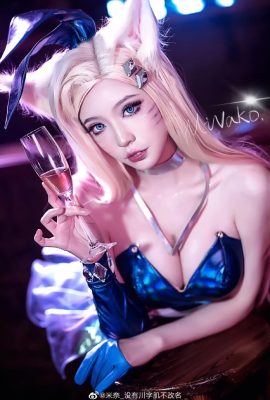 League of Legends Ahri K/DA girl group @米娜_No name change without Sichuan character muscles (8P)