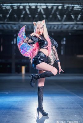 League of Legends Ahri K/DA @猫堂_小堂堂大木丶 (Photography: @猫星 Gang大木) (DC24) (9P)