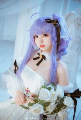 Azur Lane Unicorn cos Dream of Pure White Oath cnahriri_Ganlory (12P)