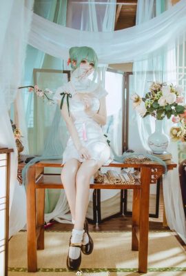 Hatsune Miku cheongsam Shaohua ver, elegant and charming temperament coser Yiyi (15P)