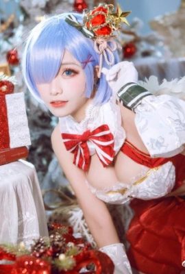 Rem Christmas ver beautiful and gentle Christmas dress cn flow one (9P)