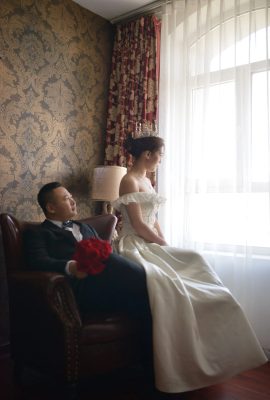 (Photo) Wedding photos of young couple (575P)