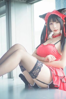 (Black rice porridge (little crispy sauce)) Tokisaki Kurumi Nekomimi Underwear